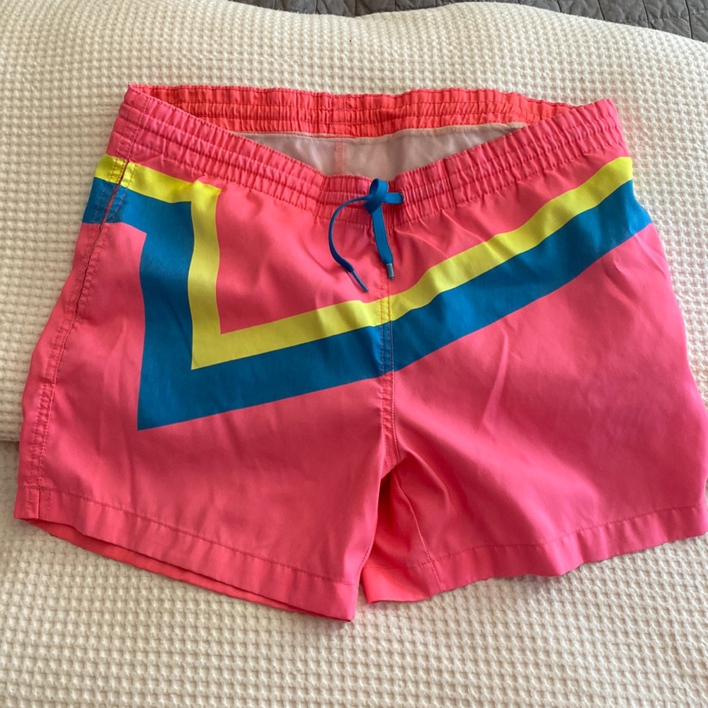 Chubbies board shorts—awesome color and vintage style